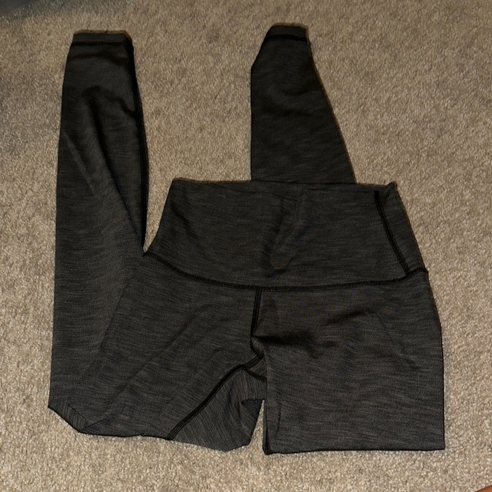 lululemon athletica Charcoal Gray Leggings